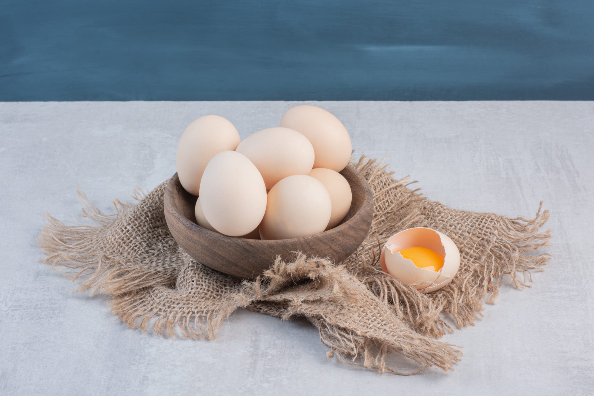 Gambar beberapa telur ayam kampung